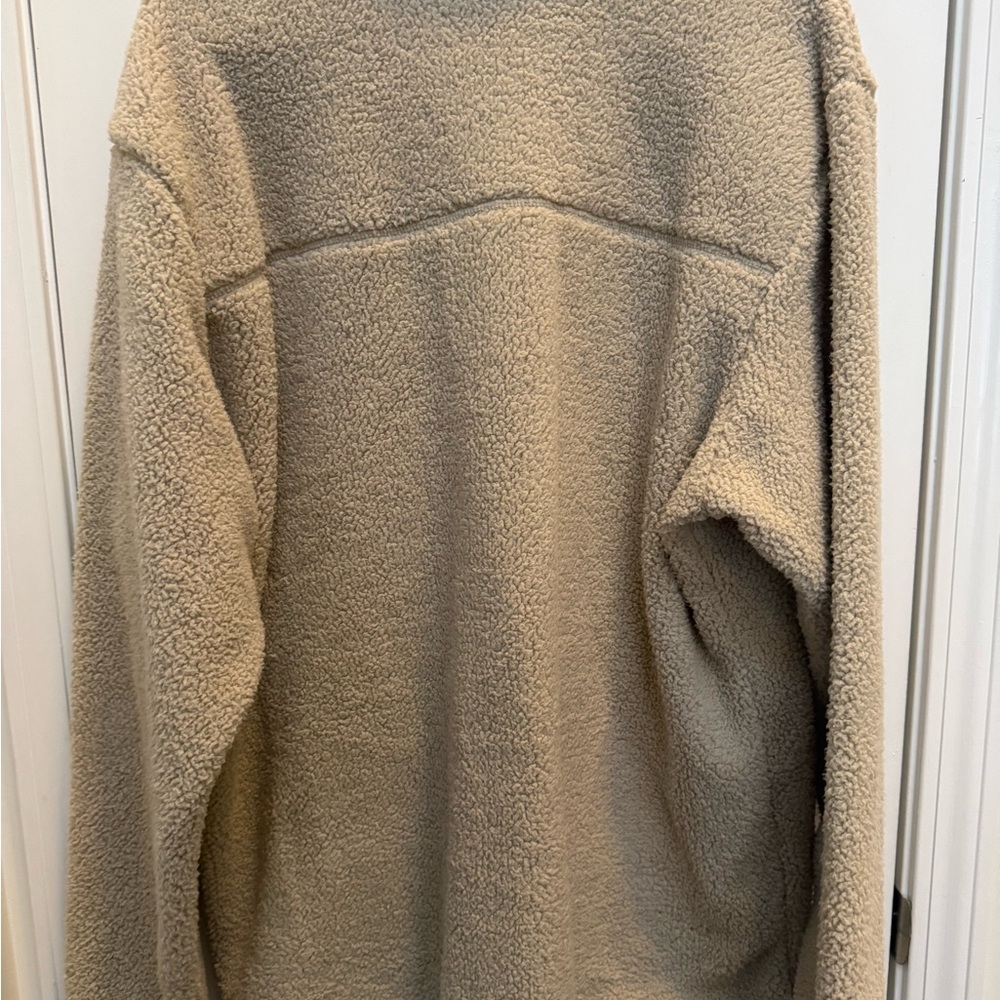 Columbia Cream Full Zip Sherpa Jacket - Picture 3 of 3